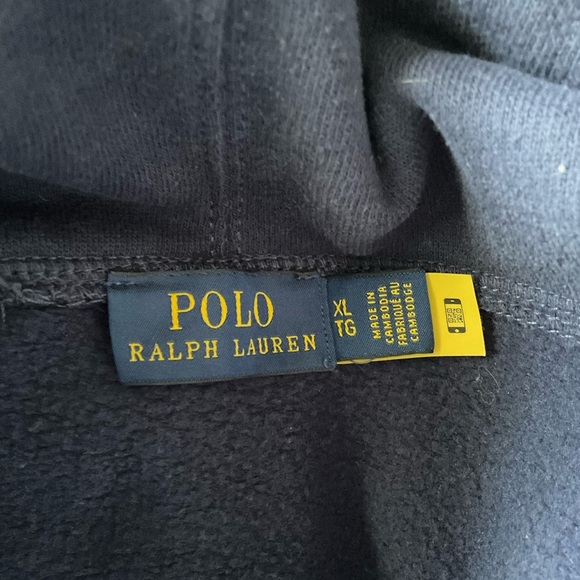 Ralph Lauren Navy Blue Hoodie - Picture 4 of 8